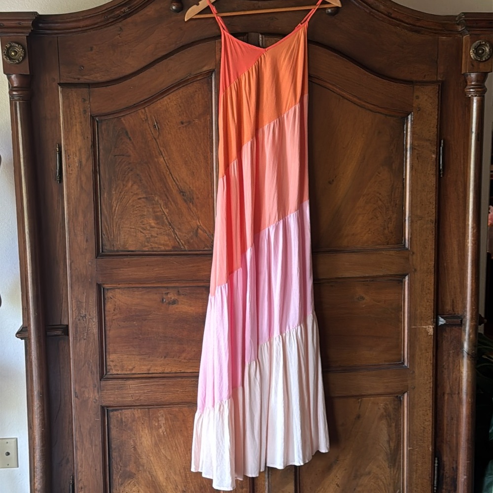 L*space Leona Tiered Maxi Dress, NWT